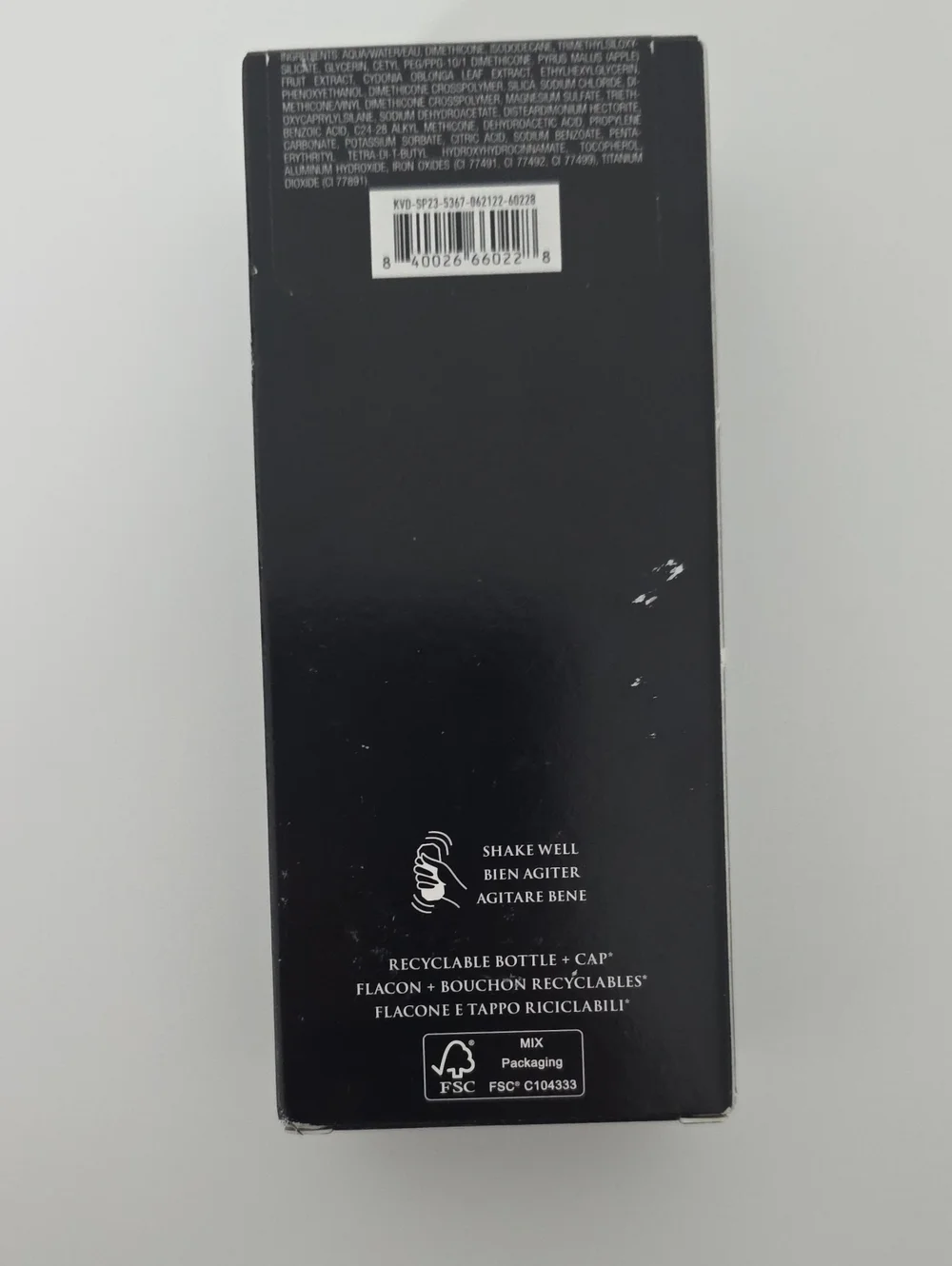 KVD Good Apple Full-Coverage Serum Foundation - Tan 072 | New In Box